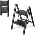 Folding Step Stool 2 Step Ladder Heavy Duty Stepladder for Home UAE - photo 1