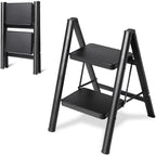 Folding Step Stool 2 Step Ladder Heavy Duty Stepladder for Home UAE - photo 1
