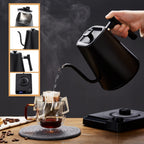 Electric Gooseneck Coffee Kettle Stainless Steel Pour Over Teapot - photo 2