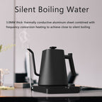 Electric Gooseneck Coffee Kettle Stainless Steel Pour Over Teapot - photo 3