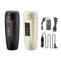 Electric Temperature Control Kettle 12V Car Travel Coffee Mug - photo 1