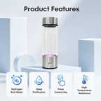 Hydrogen Water Bottle Portable Stainless Steel Cup for Home and Travel - photo 3