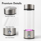 Hydrogen Water Bottle Portable Stainless Steel Cup for Home and Travel - photo 4