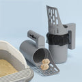 Litter Scoop Cat Poop Shovel with Bags for Easy Daily Cleanup - photo 1