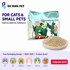 Cat Litter Clumping Cassava Mixed 2.5KG Low Odor for Small Pets - photo 1