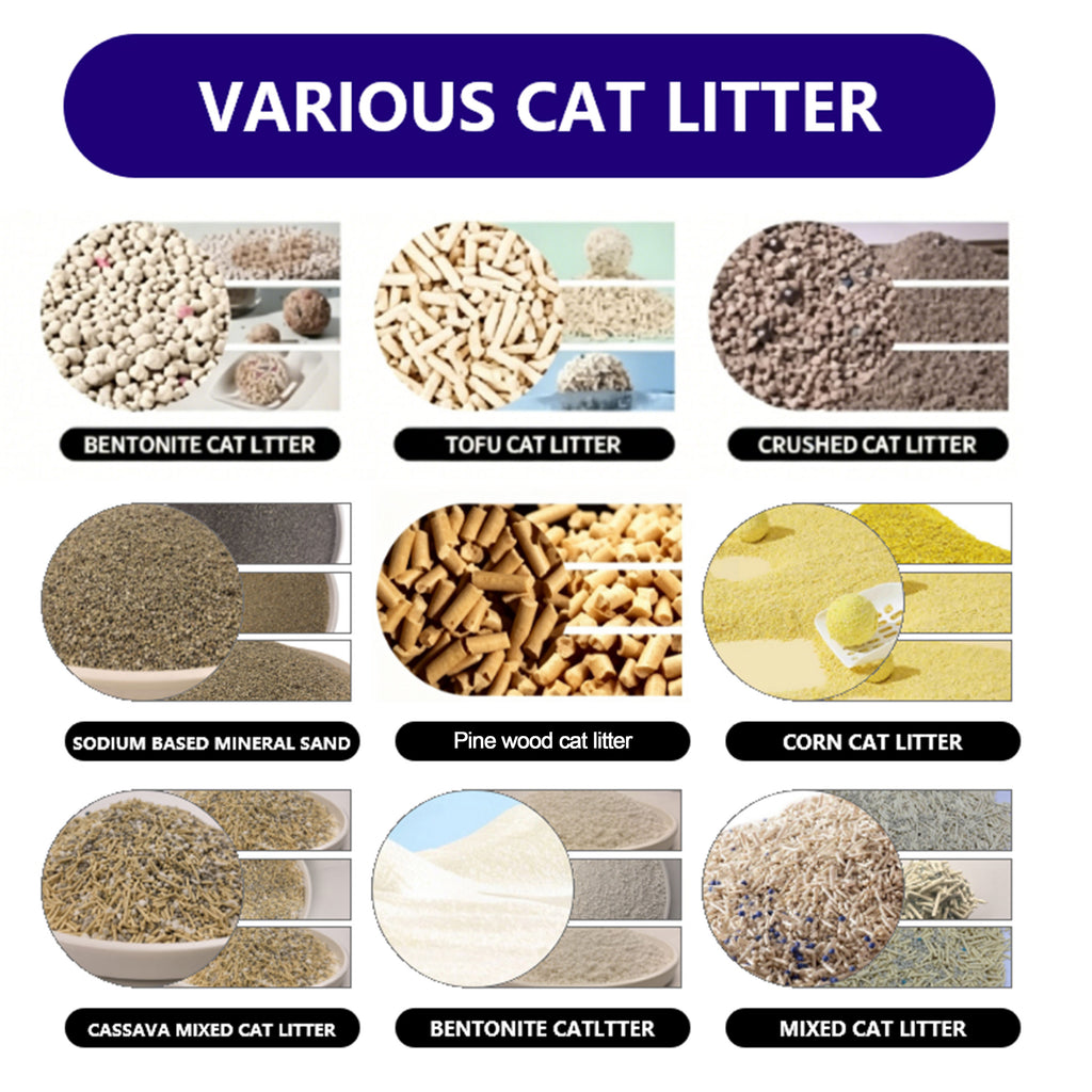 Cat Litter Clumping Cassava Mixed 2.5KG Low Odor for Small Pets - photo 2