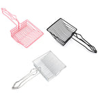 Metal Cat Litter Scoop - Long Handle Durable Pet Litter Scooper - photo 1