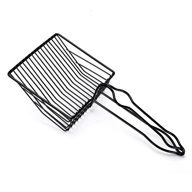 Metal Cat Litter Scoop - Long Handle Durable Pet Litter Scooper - photo 4