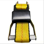 Wholesale Yellow Polyester 50mm Ratchet Tie Down Strap 10000 LBS - photo 1