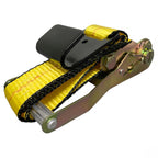 Wholesale Yellow Polyester 50mm Ratchet Tie Down Strap 10000 LBS - photo 2