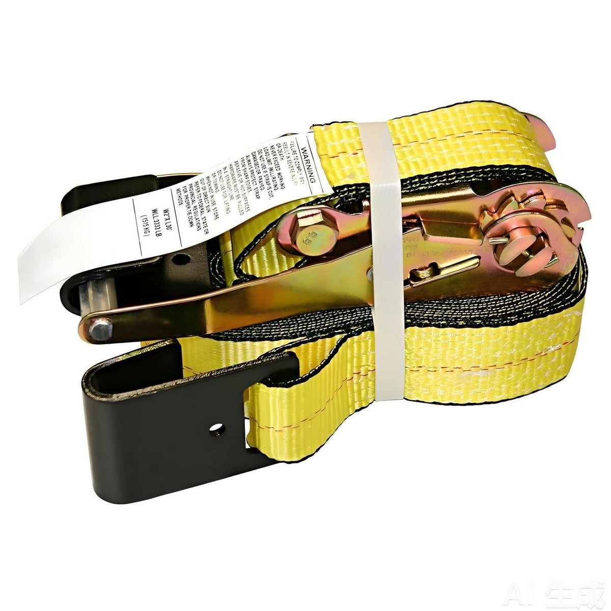 Wholesale Yellow Polyester 50mm Ratchet Tie Down Strap 10000 LBS - photo 4