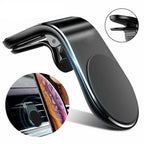 Magnetic Car Air Vent Phone Mount - Strong L Shaped Clip Holder - photo 1
