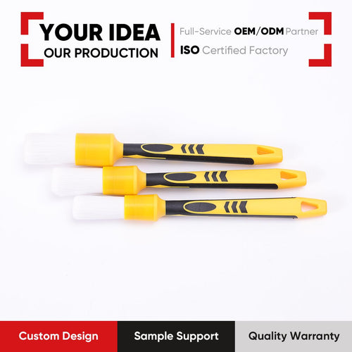Car Detailing Brush Kit 3pcs - Interior Vent Cleaning Tool Set - photo 2