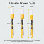 Car Detailing Brush Kit 3pcs - Interior Vent Cleaning Tool Set - photo 3