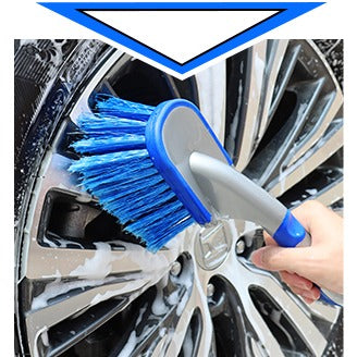 Wheel Tire Trim Hub Detailing Cleaning Brush with Short Handle - photo 4