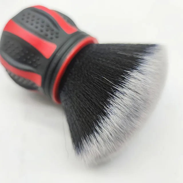 Ball Shaped Car Wheel Tire Cleaning Brush with Holder - Soft Bristles - photo 2