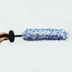 Car Wheel Cleaning Tire Brush with Long Reach Microfiber Head - photo 2
