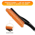 Snow Cleaning Brush with Ice Scraper for Car Wheels & Windows - photo 2