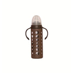 Glass Baby Feeding Bottle 240ml with Protective Silicone Sleeve - photo 4