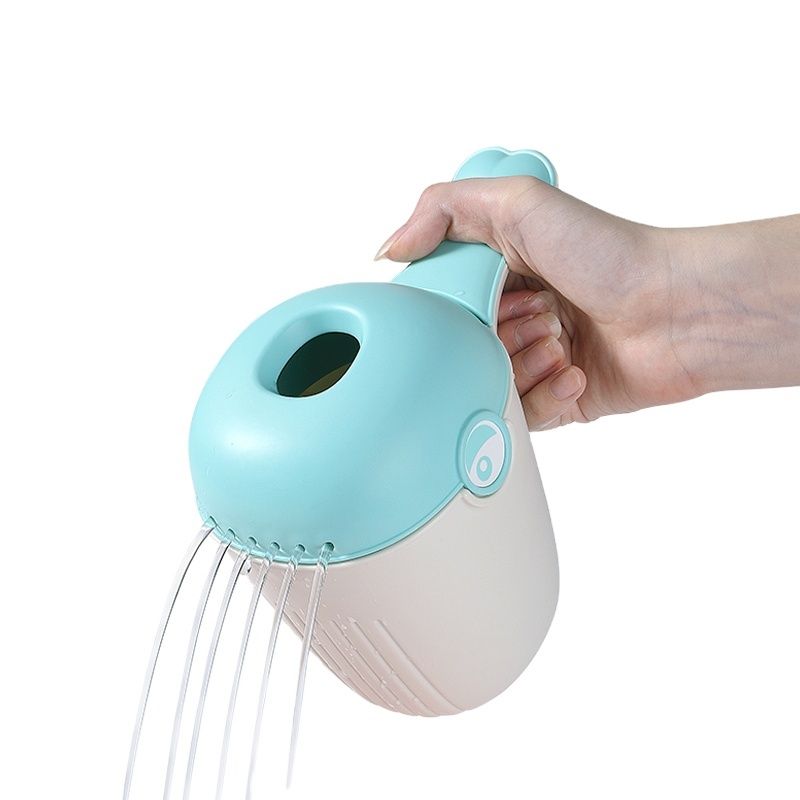Baby Bath Shower Shampoo Rinse Cup for Easy Hair Wash Time Use - photo 1