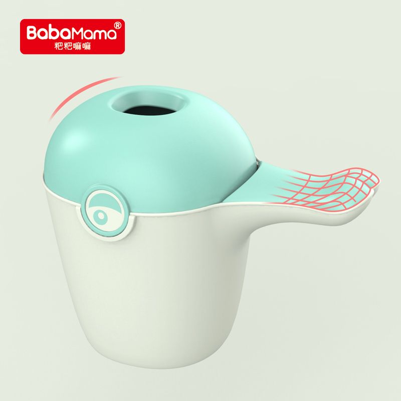 Baby Bath Shower Shampoo Rinse Cup for Easy Hair Wash Time Use - photo 3