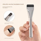 Flat Foundation Makeup Brush for Smooth Base & Mask Application - photo 4