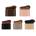 Kabuki Liquid Powder Foundation Brush - Soft Synthetic Face Brush - photo 1