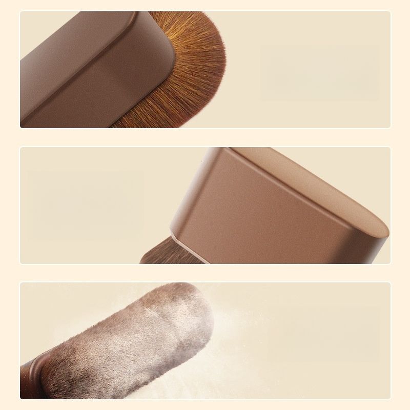 Kabuki Liquid Powder Foundation Brush - Soft Synthetic Face Brush - photo 4