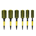 Round Hair Brush Wood Boar Bristle for Curly Hair Styling Tool - photo 1