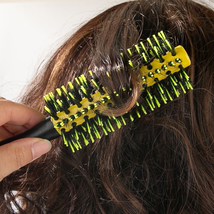 Round Hair Brush Set 6 Pieces for Salon Style Curly Hair Styling - photo 2