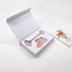 Jade Roller Gua Sha Set - Facial Massage Tool for Glowing Skin - photo 4