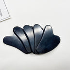 Jade Roller Facial Massage Tool with Gua Sha Stone, Gift Box Set - photo 3