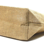 Jute Tote Bag Natural Hessian Linen Eco Beach Bag for Women UAE - photo 2