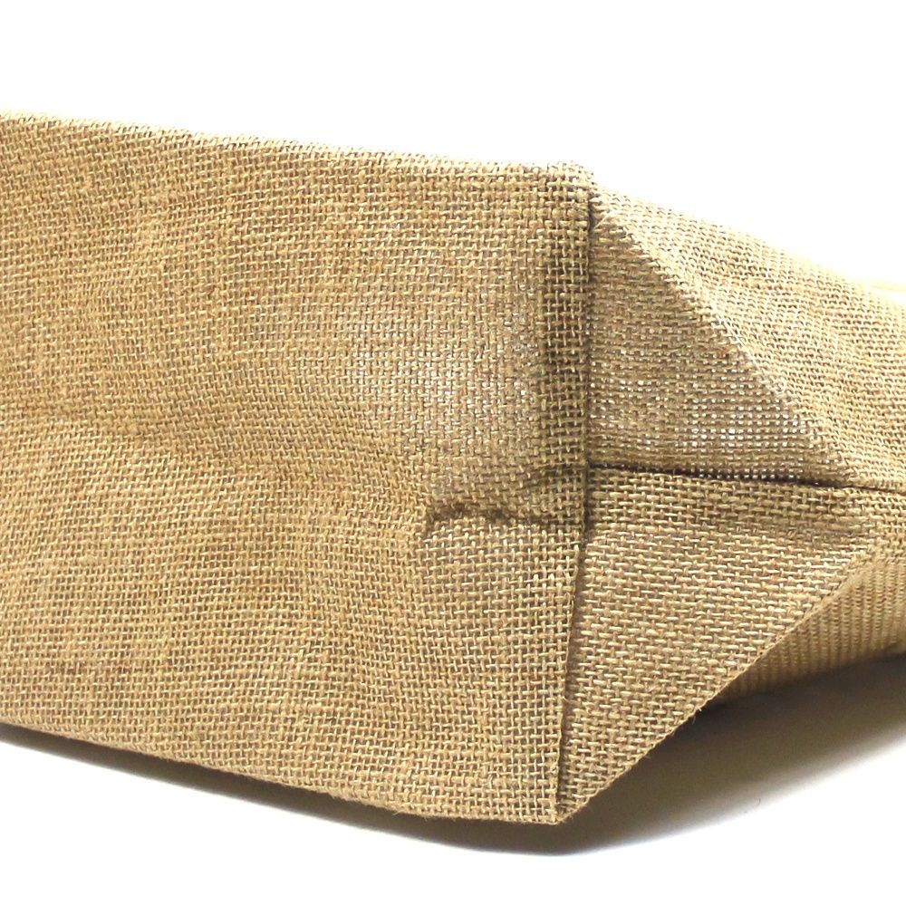 Jute Tote Bag Natural Hessian Linen Eco Beach Bag for Women UAE - photo 2