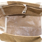 Jute Tote Bag Natural Hessian Linen Eco Beach Bag for Women UAE - photo 3