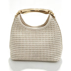 Woven Crossbody Bag for Women with Removable Strap - Rectangle Shape - photo 2