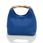 Woven Crossbody Bag for Women with Removable Strap - Rectangle Shape - photo 4