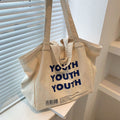 Jute Tote Bag with Printed Logo - Reusable Shopping Bag for Women - photo 1