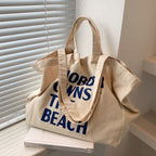 Jute Tote Bag with Printed Logo - Reusable Shopping Bag for Women - photo 2