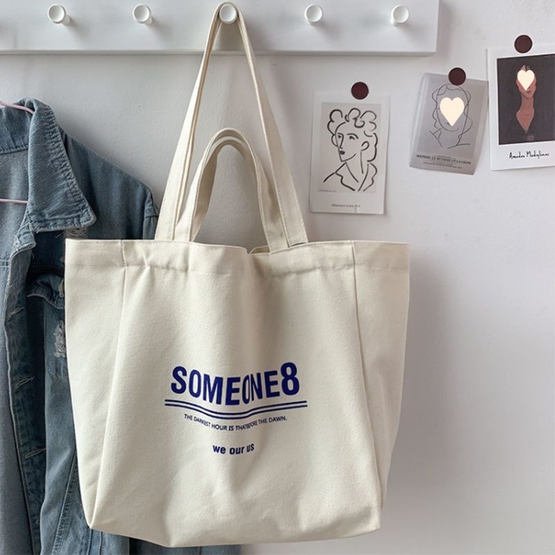 Jute Tote Bag with Printed Logo - Reusable Shopping Bag for Women - photo 3