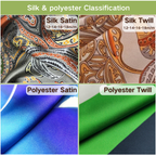 Square Satin Scarf for Women - Custom Print Silk Head Bandana Wrap - photo 3