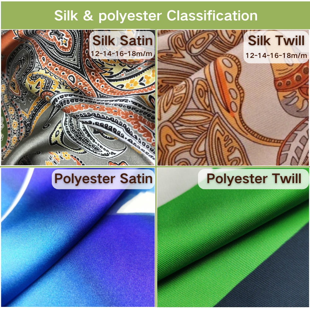 Square Satin Scarf for Women - Custom Print Silk Head Bandana Wrap - photo 3