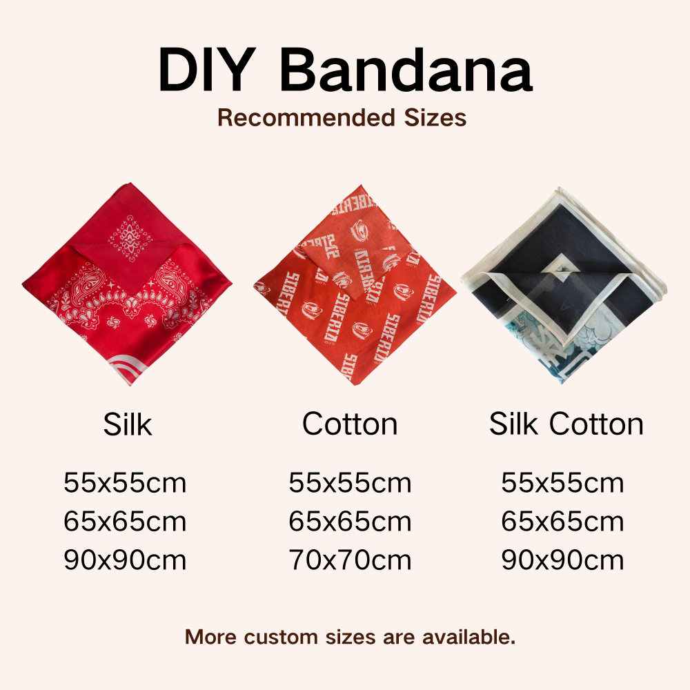 Square Satin Scarf for Women - Custom Print Silk Head Bandana Wrap - photo 4