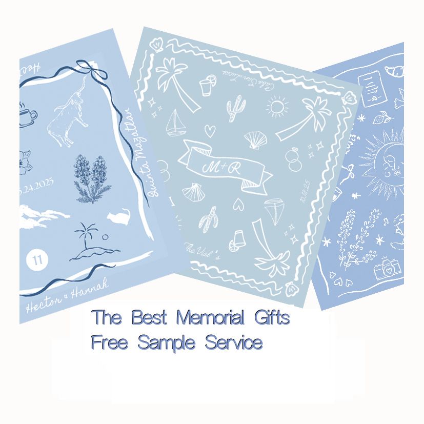 Silk Square Scarf for Women Custom Print Wedding Travel Wrap Gift - photo 1