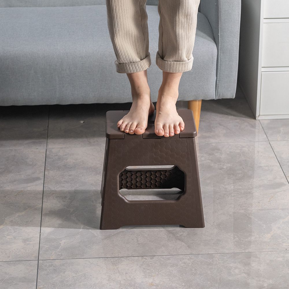 Folding Step Stool for Kids Toilet Training Non-Slip Plastic Stool - photo 3