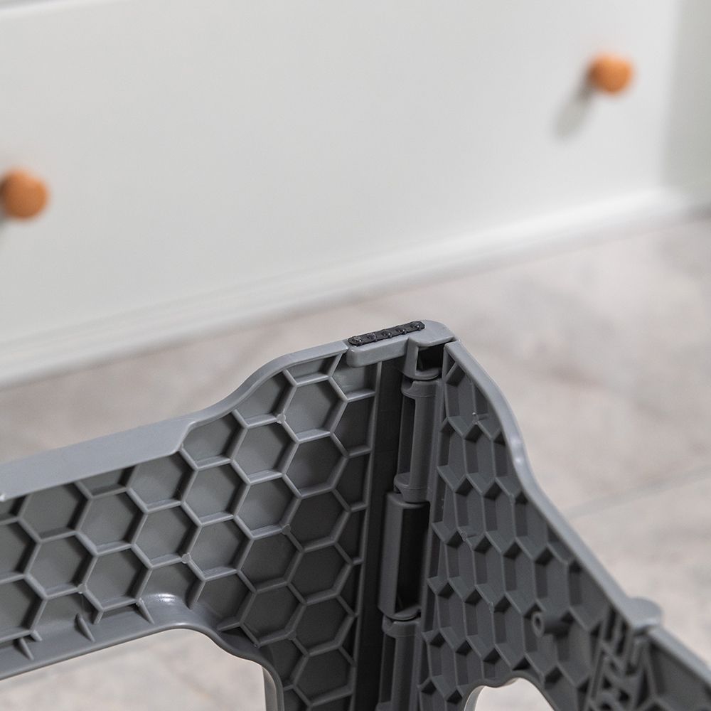 Folding Step Stool for Kids Toilet Training Non-Slip Plastic Stool - photo 4