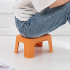 Mini Plastic Square Stool Non-Slip Stackable Step Stool for Home Use - photo 4