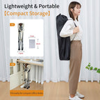 Folding Stool Chair with Cup Holder - Adjustable Portable Seat - photo 3