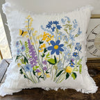 Embroidered Cushion Covers - Decorative Throw Pillow Covers Set - photo 1