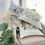 Embroidered Cushion Covers - Decorative Throw Pillow Covers Set - photo 2